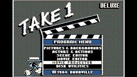 Take 1 disk drive sound (Apple II - Baudville)