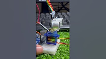 SR04 Ultrasonic Sensor | Servo Motor micro | Arduino UNO | RADAR #diy #radar #shortsfeed #shorts