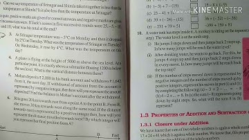 Class 7 Maths Ch-1 Integers Ex-1.1 Q-6