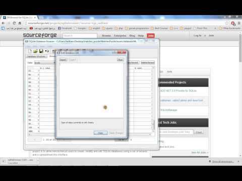 How to edit sqlite database?