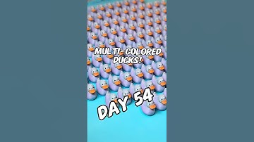 3D Printing a Duck for Every New Subscriber! | Day 54