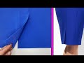 👍✅ How to finish a vertical slit on an unlined skirt