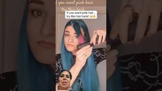 If You Want Pink Hair Try This Hack