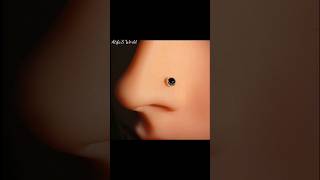 beautiful nose pin design❤️❤️❤️ noseshorts youtubeshorts vairalvideo youtube shortsvideo