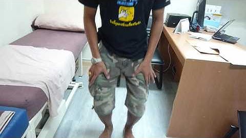 Closed chain exercise after ACL reconstruction to improve ROM Dr.Bancha Chernchujit.wmv