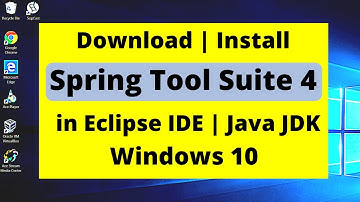 How to install Spring Tool Suite 4 plugin in Eclipse IDE for Java in Windows 10 | Spring Framework