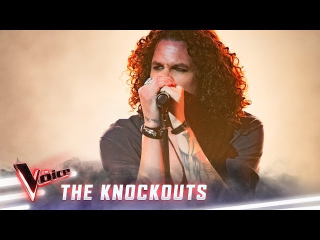 The Knockouts: Lee Harding sings 'We Will Rock You' | The Voice Australia 2019 class=