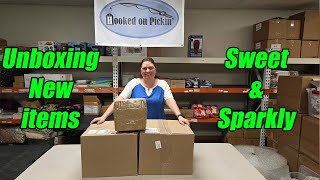 Unboxing These boxes of New items that are Sweet and Shiny  Check it out!