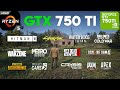 GTX 750 Ti Test in 20 Games in 2021