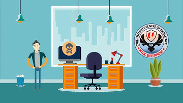 A short cartoon on email security tips