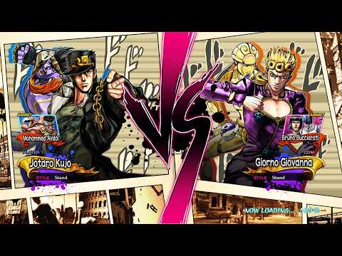 Jotaro Kujo vs Giorno Giovanna (Hardest AI) JoJos Bizarre Adventure All Star Battle R