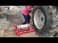 tractor tyre bead break machine