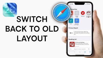 iOS 26: How to Switch Back to OLD Safari Layout on iPhone