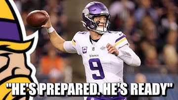 RAPSHEET: Vikings QB JJ McCarthy is "Prepared, He