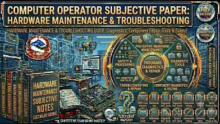 Computer Operator Subjective Paper || Hardware Maintenance &amp; Troubleshooting