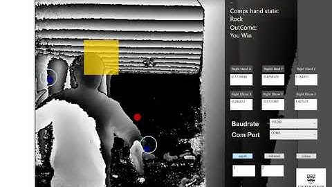 Sensor project with kinect v2