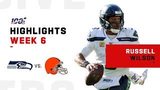 Russell Wilson's 3-Touchdown Day | 2019 NFL Highlights