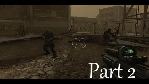 Killzone PS2 PCSX2 HD Gameplay Walkthrough Part 2 - Mission 1 Helghast Assault pt.2