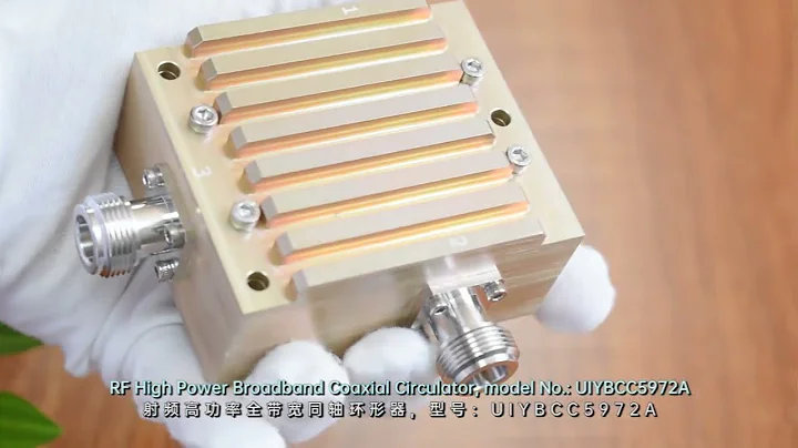 RF Broadband 500W S band Coaxial Circulator