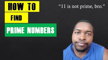 How to Find Prime Numbers (Redo)  | Coding With Tre