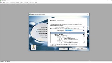 How to create a company file in ABSS