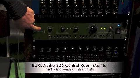 Dale Pro Audio - 135th AES Convention - BURL Audio Product Line