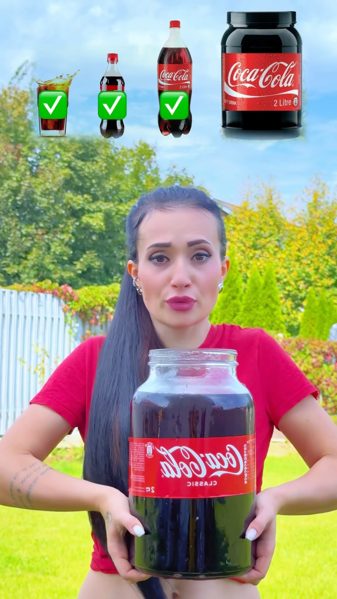From Small To Giant Cola #katebrush #shorts