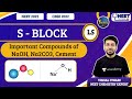 Sankalp: S - Block L-5 | Important Compounds of NaOH, Na2CO3, Cement | Vishal Tiwari