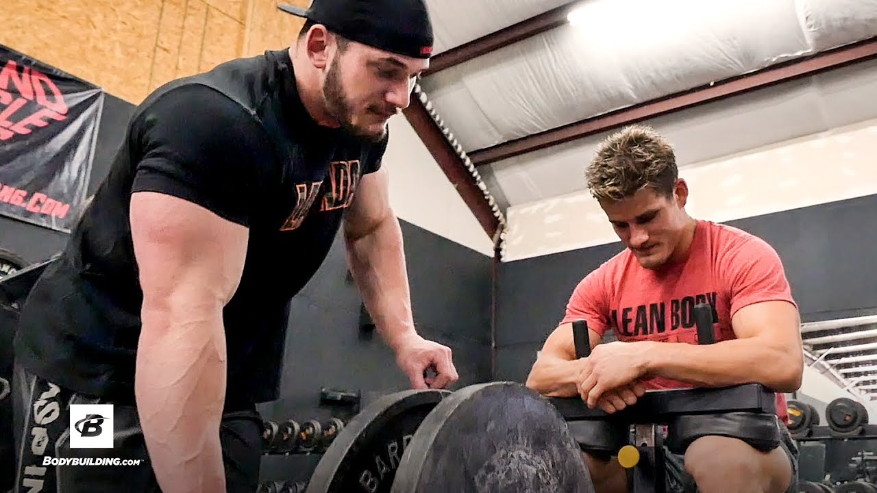 mma training gear Hunter Labrada & Sage Northcutt Hypertrophy Leg Workout | Road to JR USA: Hunter Labrada - Ep 8