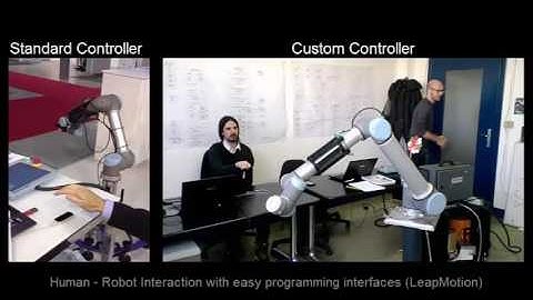 Intuitive and safe Human Robot Interaction using Universal Robot UR10