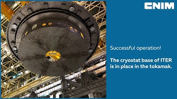 ITER Cryostat Base Installation