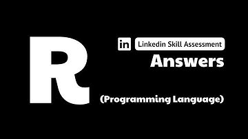 r programming language linkedin assessment answers || theanswershome