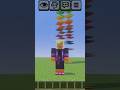 minecraft amazing rain effects colourfull #minecraft #minecraftshorts #colourful #amizing #shorts