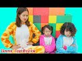 Bona 와 Jannie는 함께 학교에 간다 Collection of going to school kids toys story | Jannie ToysReview