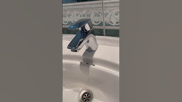 Replaced damaged bathroom basin tap, old vs new #bathroomsink #basin #tap #faucet #plumber