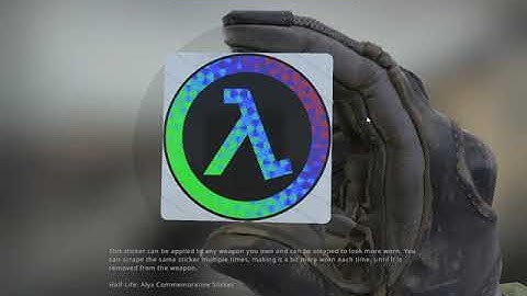 CSGO lambda Sticker Showcase