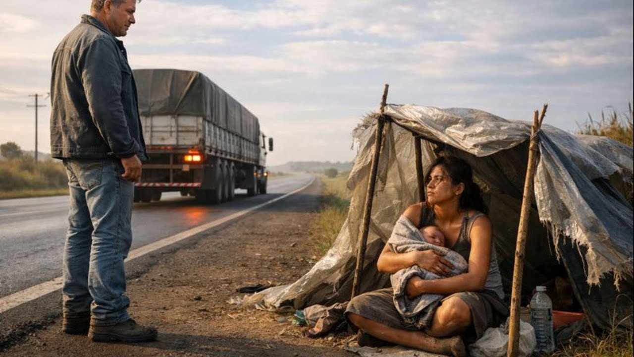 Caminhoneiro Voltava Para Casa… Até Ver Algo na Estrada que Destruiu Seu Mundo