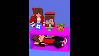 Roblox VS Minecraft: What do you think JJ will choose?
