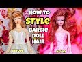 HOW TO STYLE BARBIE DOLL HAIR | JAYMES MANSFIELD