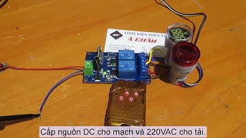 Module HTC RF 2 RELAY 5VDC ( hướng dẫn sử dụng)