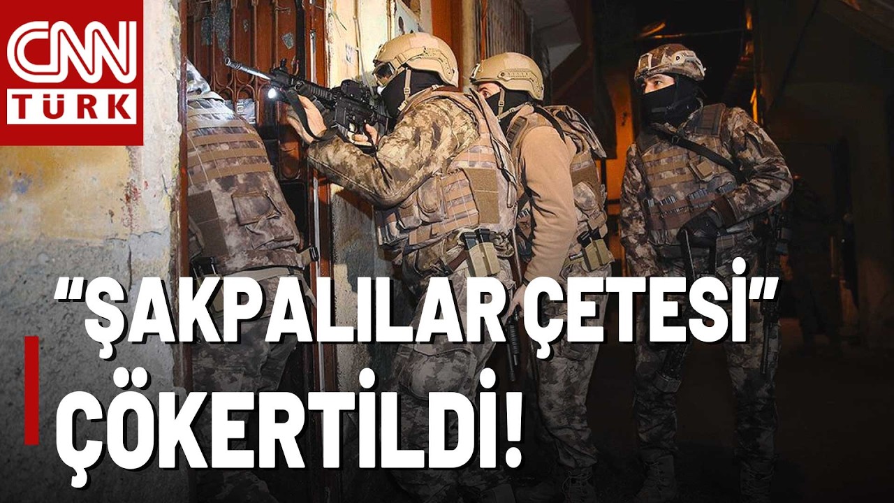New Generation Crime Organization Dismantled! 40 Gang Members