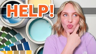 HELP ME PICK A PAINT COLOR! New Project! Tips for picking paint colors!