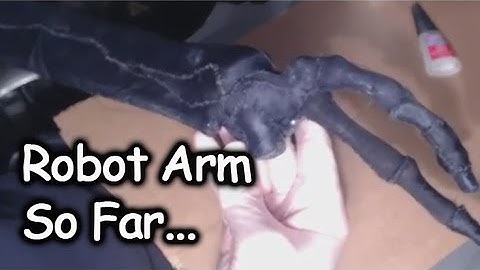 State of the Robot Arm So Far - 12/27/15 | Building Humanoid Robots #39