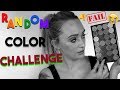 RANDOM Colors Makeup Challenge FAIL | Round 5 | JkissaMakeup