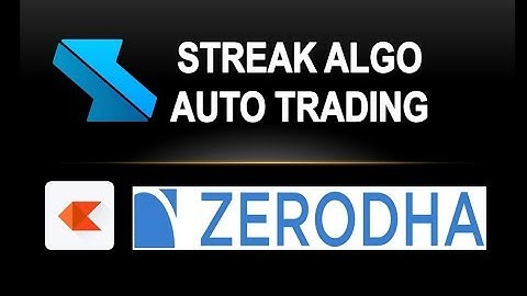 zerodha streak algo auto trading without coding in simple lang (2 example using RSI and Moving avg)