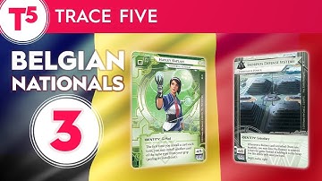 Netrunner Belgian Nationals 2017 - #3 - German Radar