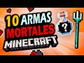 ✅ 10 Armas más MORTALES de Minecraft!!!