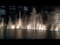 Dubai Fountain! With unreally beautiful arabic song❤️❤️❤️