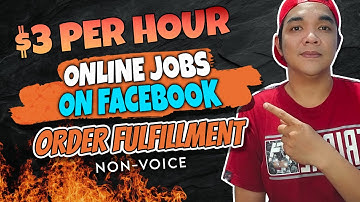 ONLINE JOBS At Home Philippines Facebook Store Order Fulfillment Home Based Job In Demand 2022