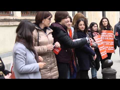 პარლამენტში ქალებზე ძალადობის წინააღმდეგ პეტიცია შეიტანეს